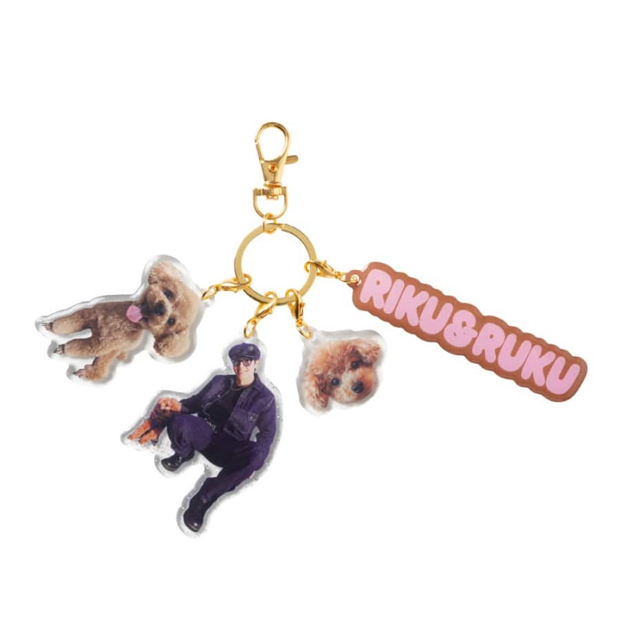 RIKU produce RIKU&RUKUのSMILEキーホルダー 詳細画像 RIKU 1