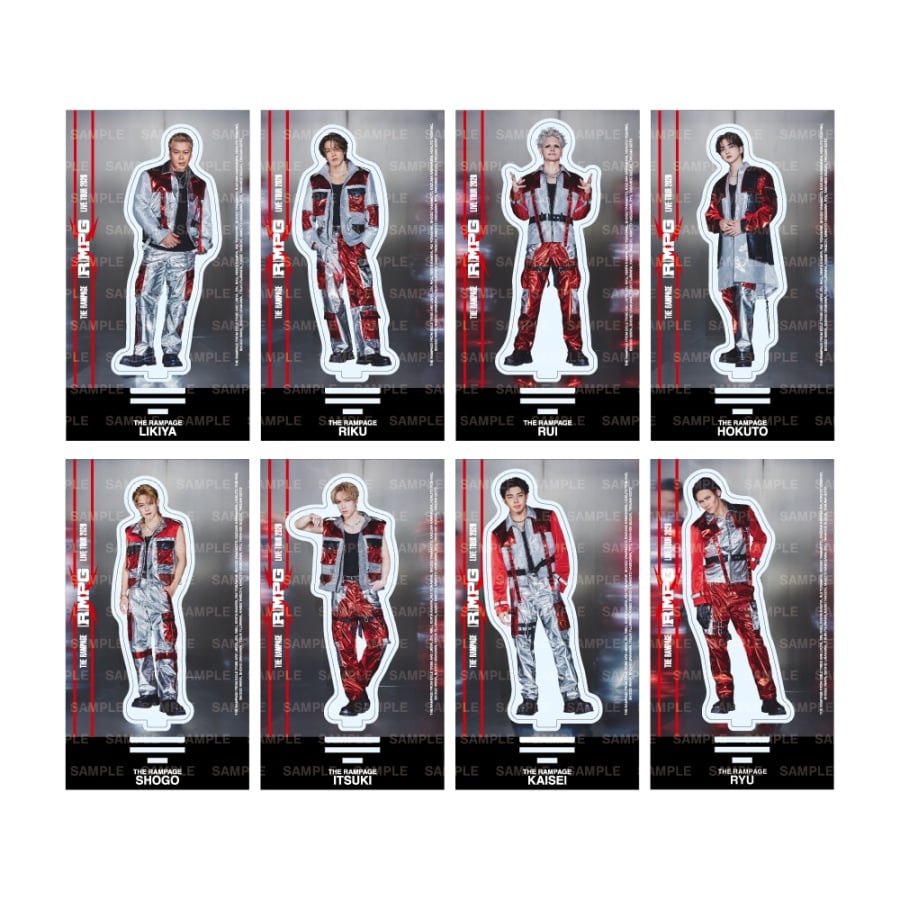 (R)MPG アクリルスタンドA/全8種 詳細画像 カラー共通 1