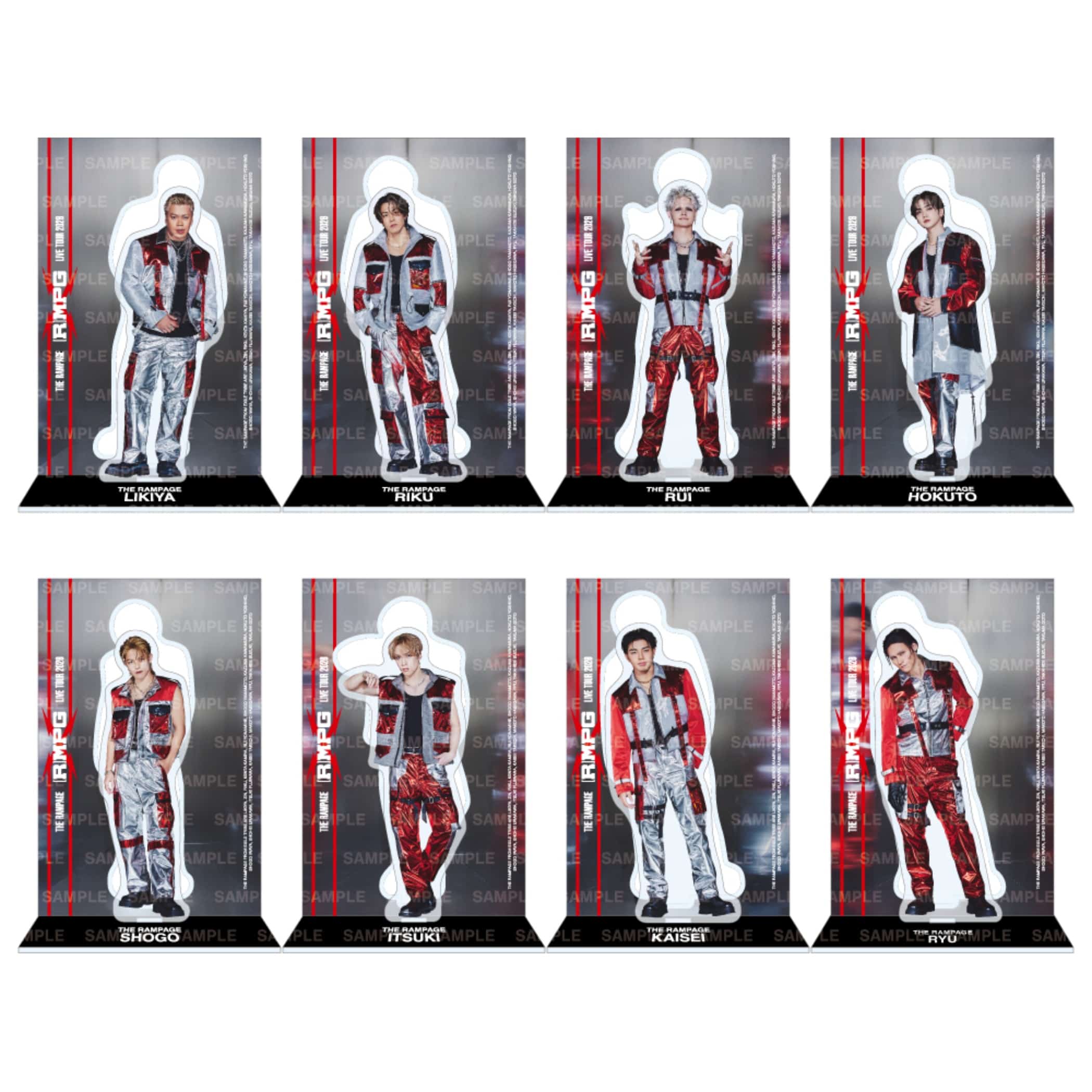 EXILE TRIBE STATION ONLINE STORE｜(R)MPG アクリルスタンドA/全8種
