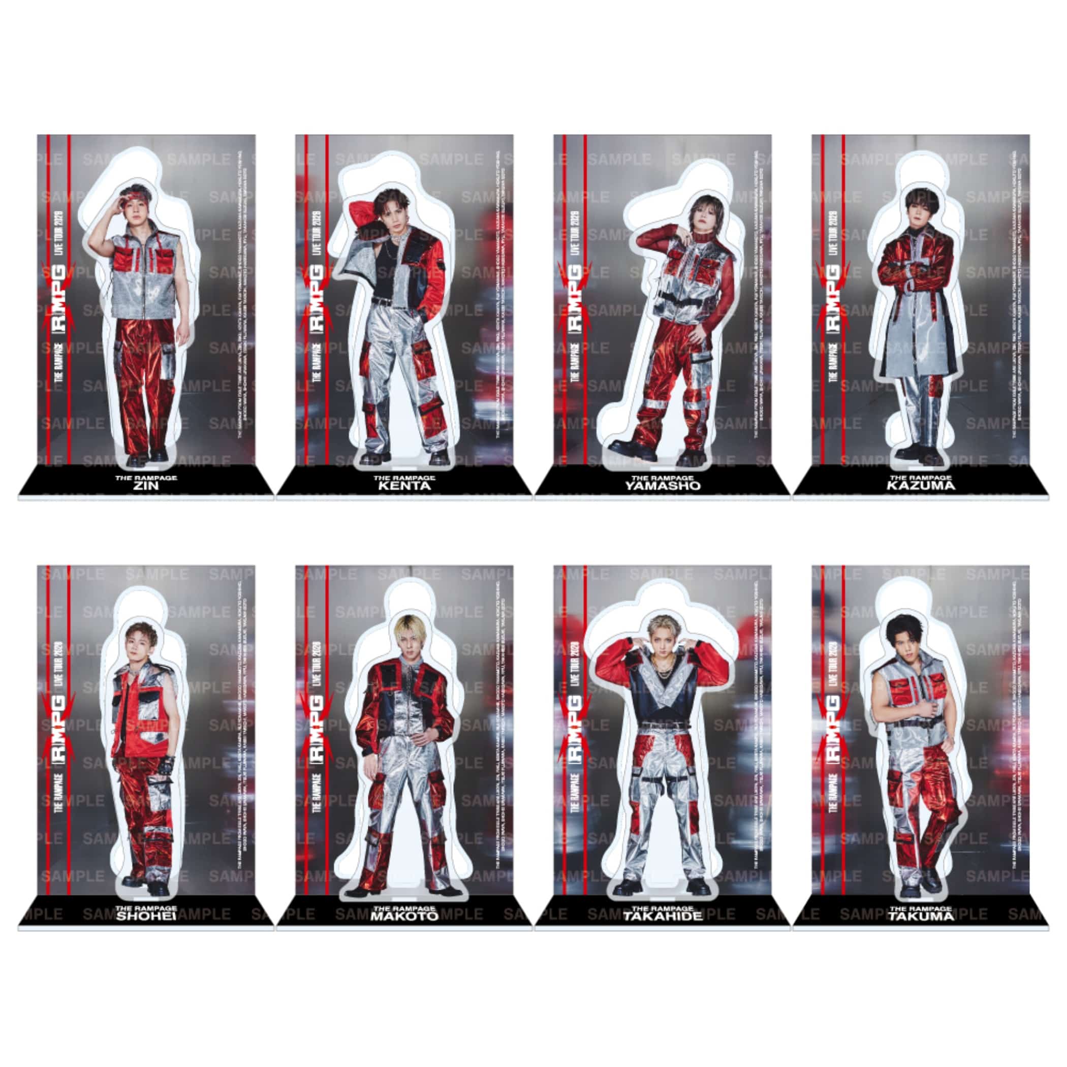 EXILE TRIBE STATION ONLINE STORE｜(R)MPG アクリルスタンドB/全8種