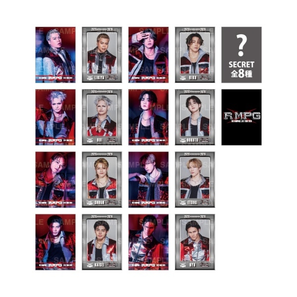 (R)MPG フォトカードA/全16種+シークレット8種