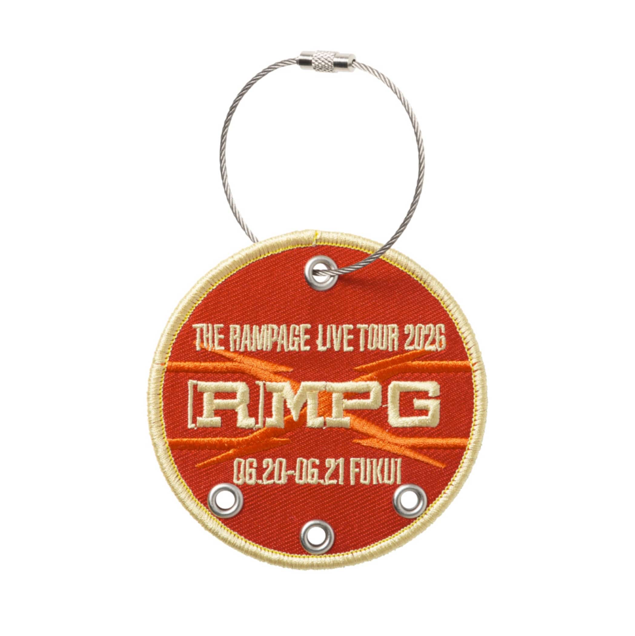 THE RAMPAGE ワッペンキーホルダー EXILE TRIBE STATION ONLINE STORE｜【福井限定】(R)MPG カスタム
