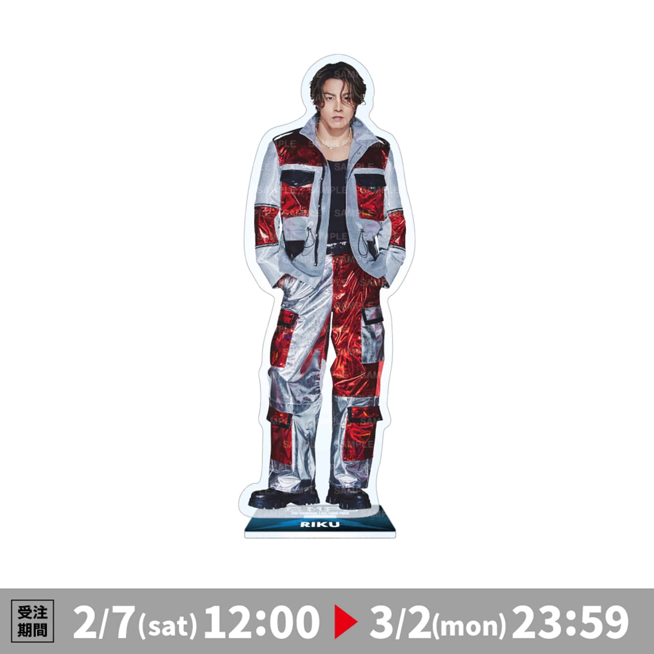 EXILE TRIBE STATION ONLINE STORE｜(R)MPG BIGアクリルスタンド/RIKU