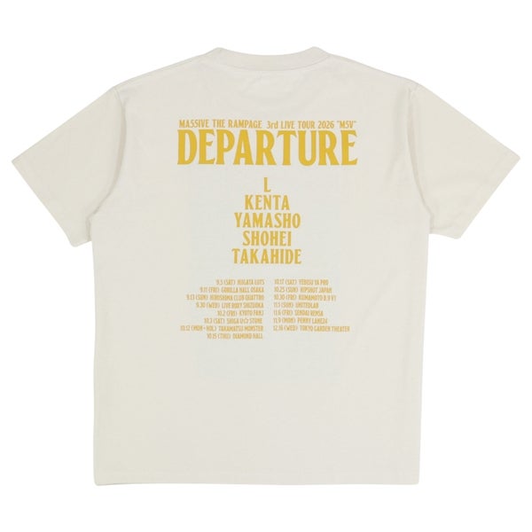 "M5V" ～DEPARTURE～ フォトTシャツ/IVORY 詳細画像