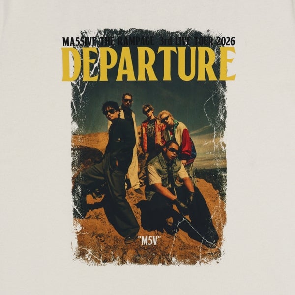 "M5V" ～DEPARTURE～ フォトTシャツ/IVORY 詳細画像