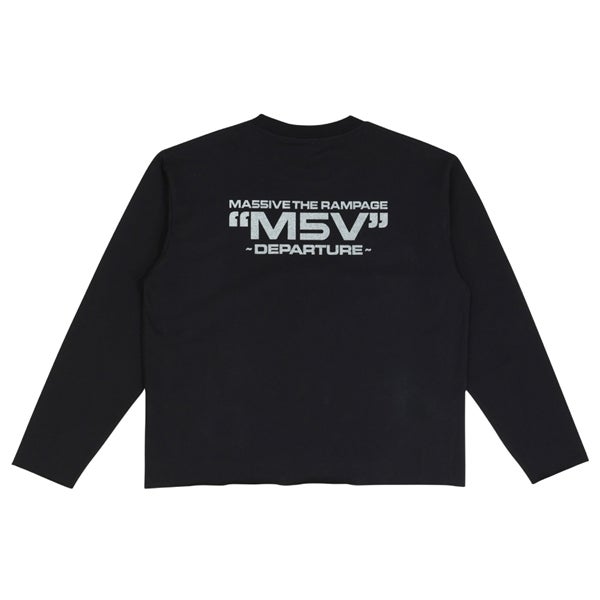 "M5V" ～DEPARTURE～ ロングスリーブTシャツ/BLACK 詳細画像