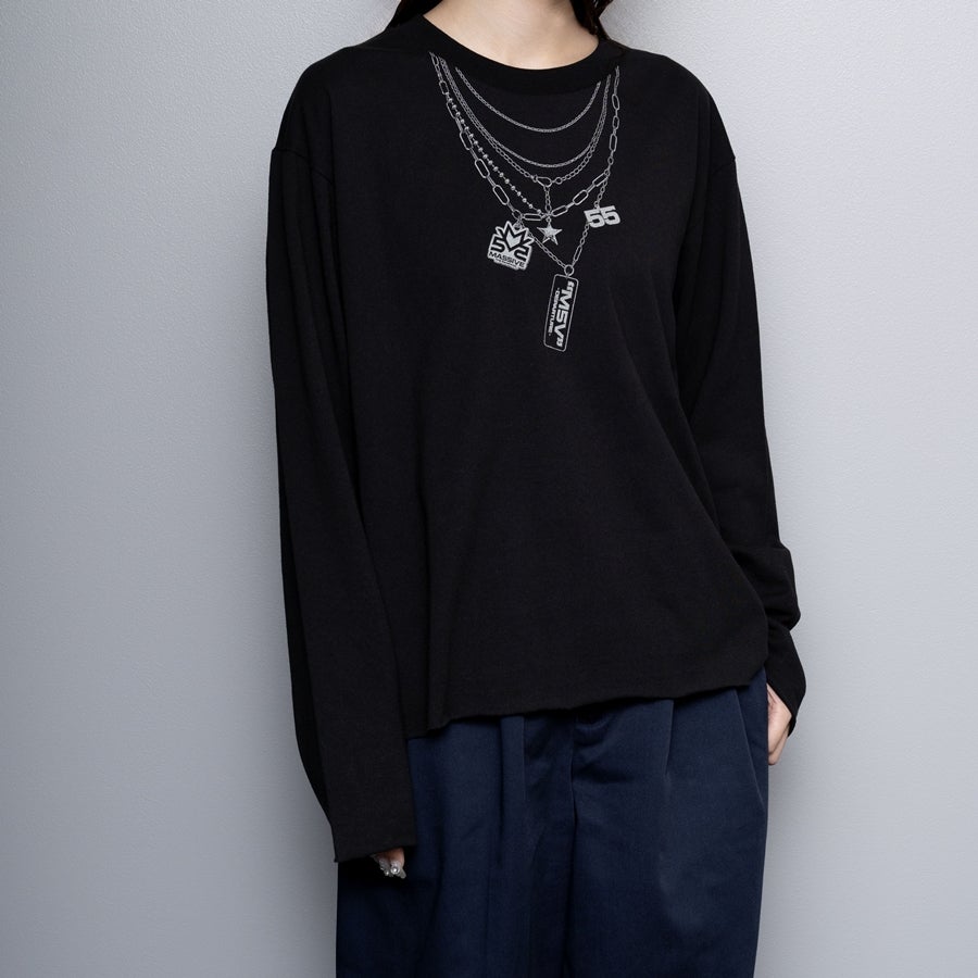 "M5V" ～DEPARTURE～ ロングスリーブTシャツ/BLACK 詳細画像 カラー共通 4