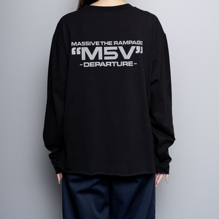 "M5V" ～DEPARTURE～ ロングスリーブTシャツ/BLACK 詳細画像 カラー共通 5
