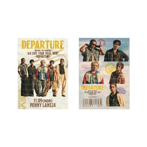 【会場限定】"M5V" ～DEPARTURE～ 御楽印2枚セット 詳細画像