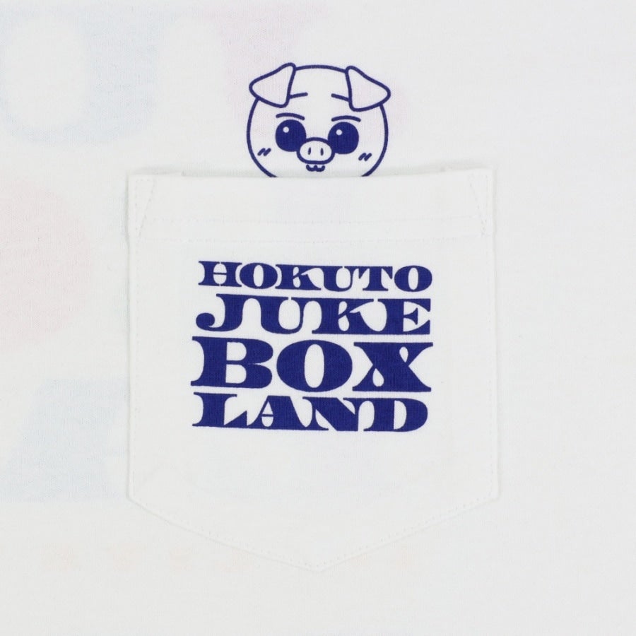 HOKUTO JUKE BOX LAND ツアーTシャツ/WHITE 詳細画像 カラー共通 2