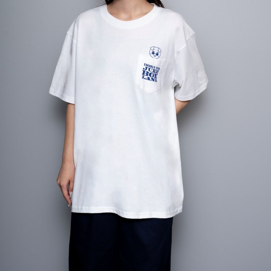 HOKUTO JUKE BOX LAND ツアーTシャツ/WHITE 詳細画像 カラー共通 4