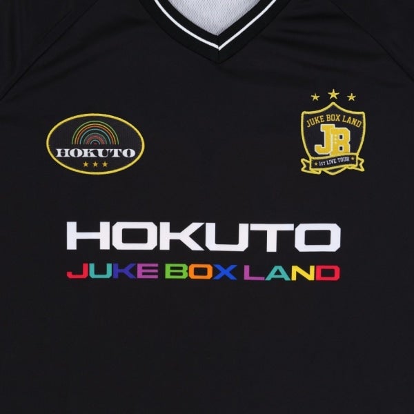 HOKUTO JUKE BOX LAND ユニフォーム/BLACK 詳細画像