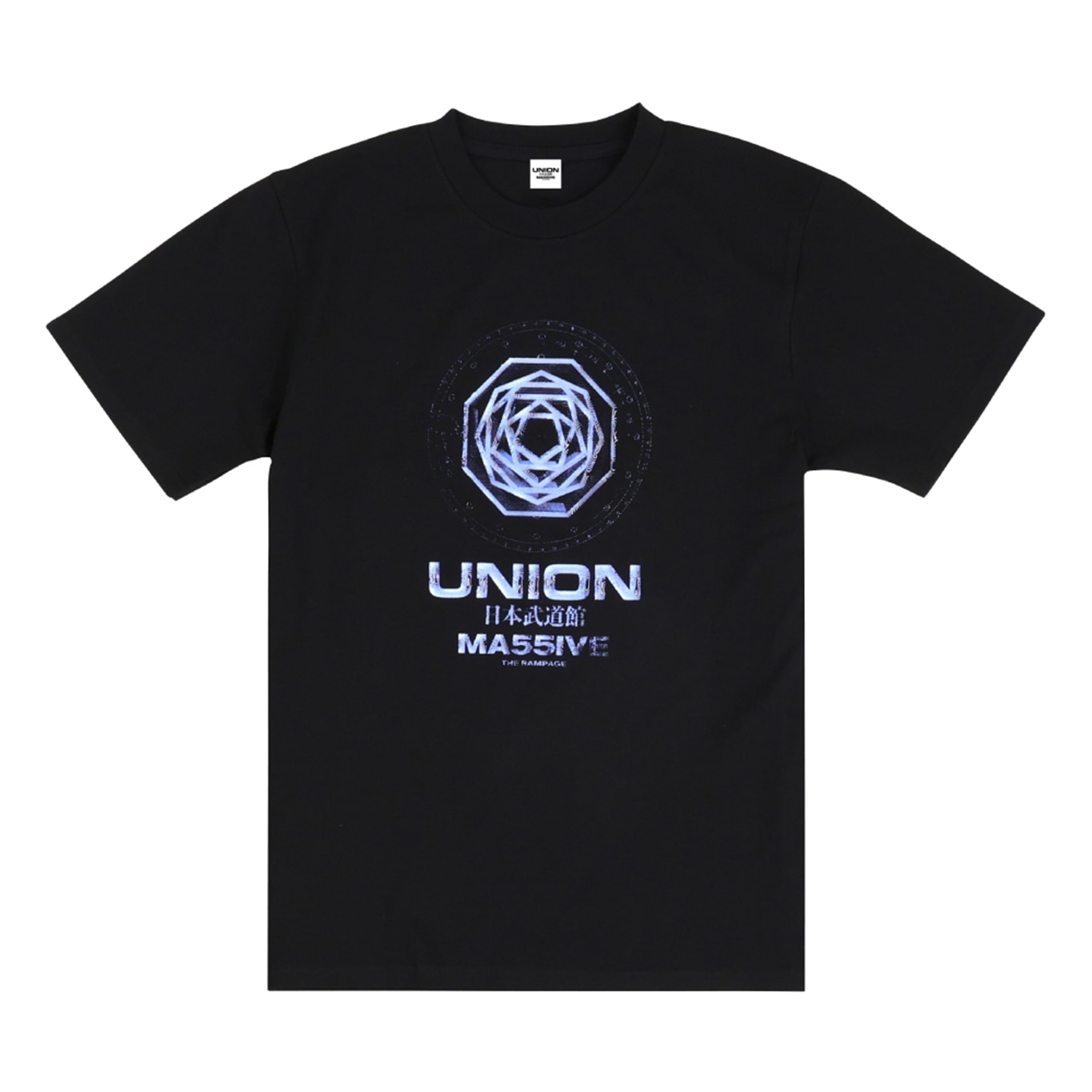 EXILE TRIBE STATION ONLINE STORE｜MA55IVE UNION ロゴTシャツ/BLACK