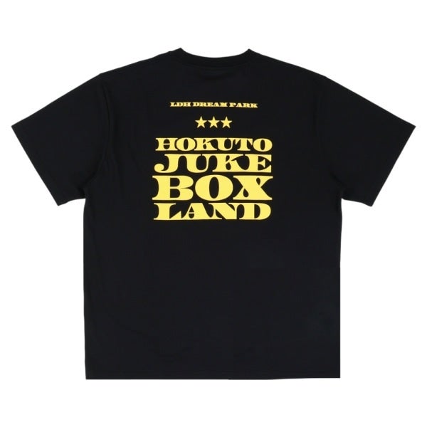 HOKUTO JUKE BOX LAND ～LDH DREAM PARK～ Tシャツ/BLACK 詳細画像
