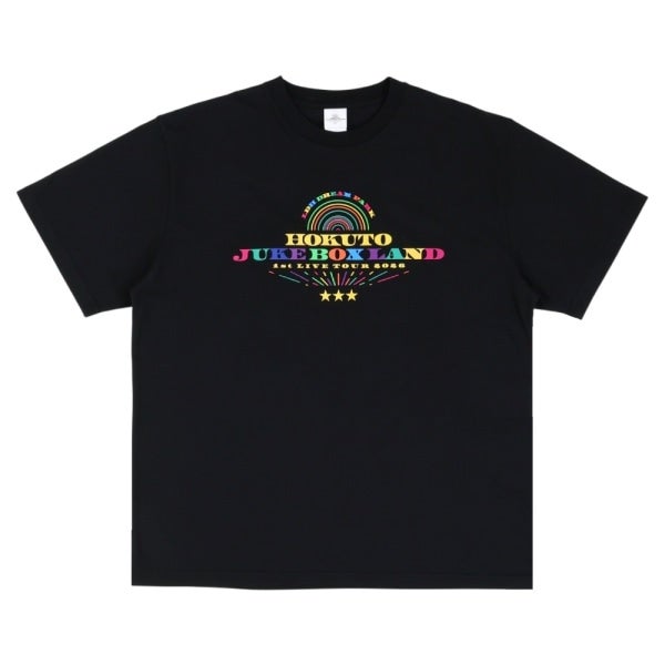 HOKUTO JUKE BOX LAND ～LDH DREAM PARK～ Tシャツ/BLACK