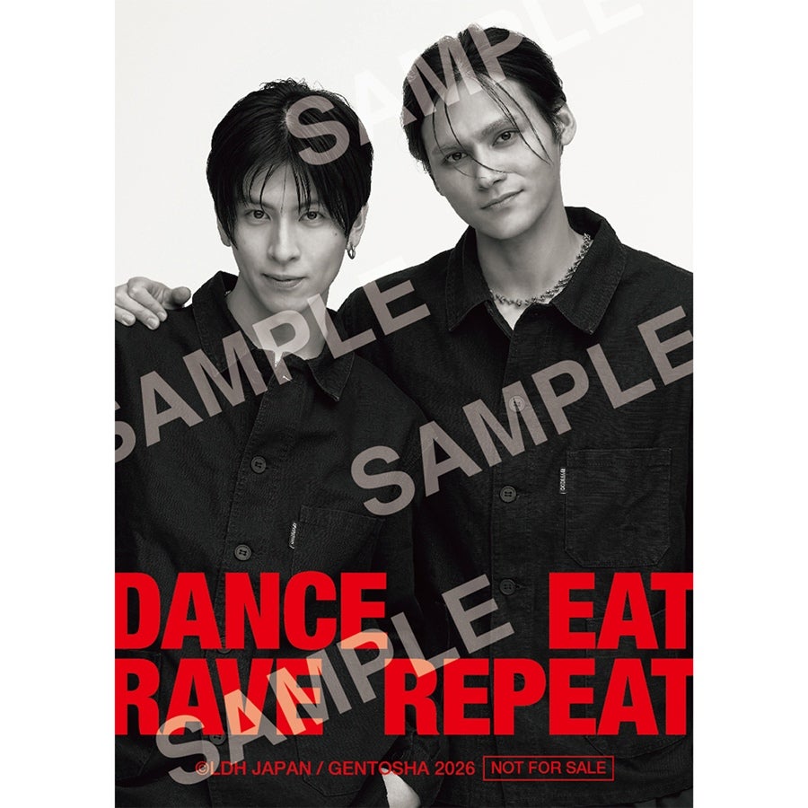 長谷川慎･龍 Culture Style Book ｢DANCE EAT RAVE REPEAT｣/通常版 詳細画像 カラー共通 3
