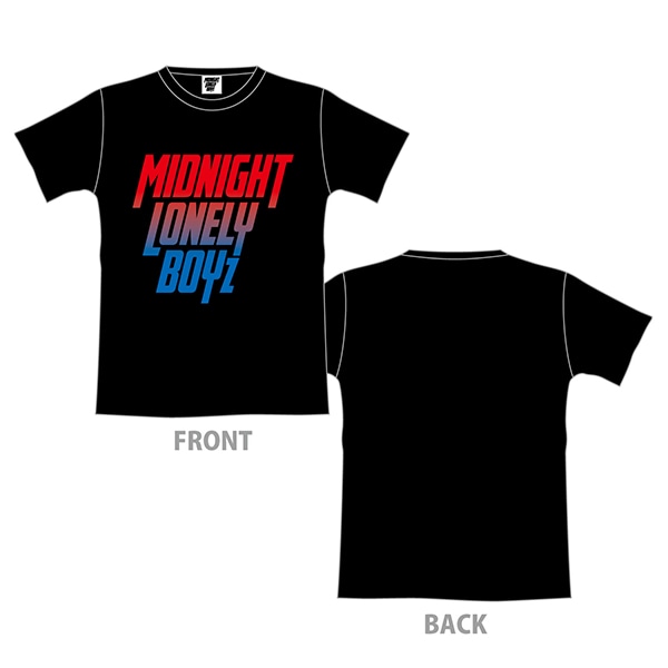 MIDNIGHT LONELY BOYZ Tシャツ/BLACK 詳細画像