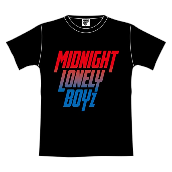 MIDNIGHT LONELY BOYZ Tシャツ/BLACK