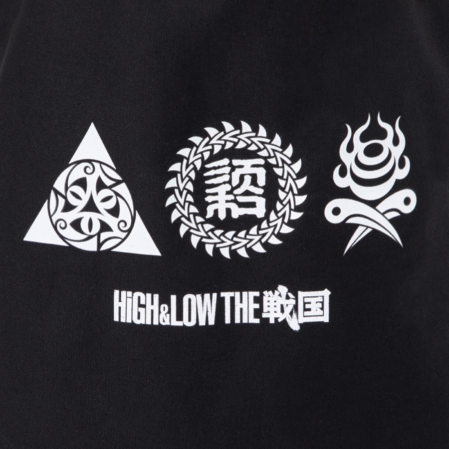 HiGH&LOW THE 戦国 トートバッグ 詳細画像 BLACK 2