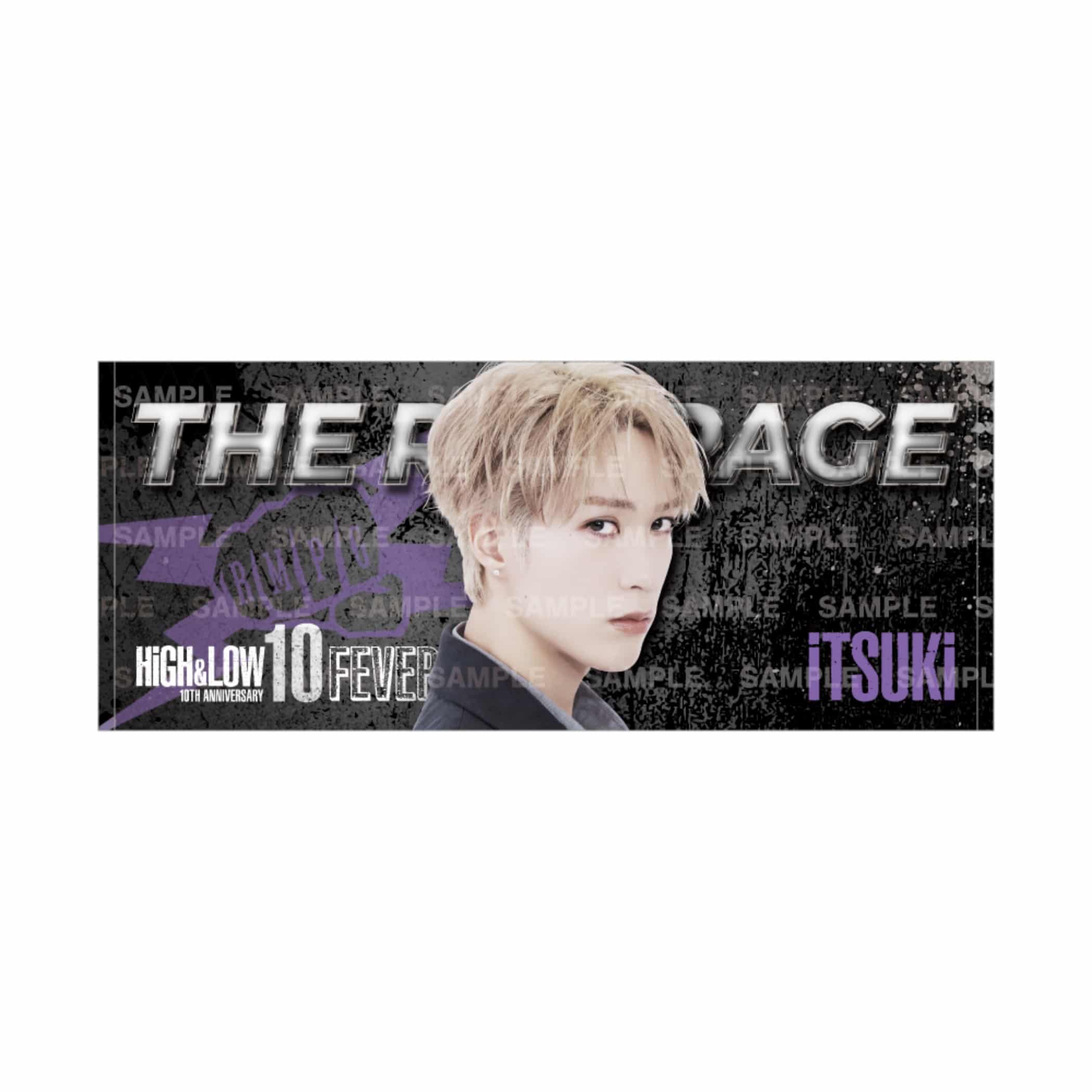 EXILE TRIBE STATION ONLINE STORE｜FEVER ビジュアルフェイスタオル