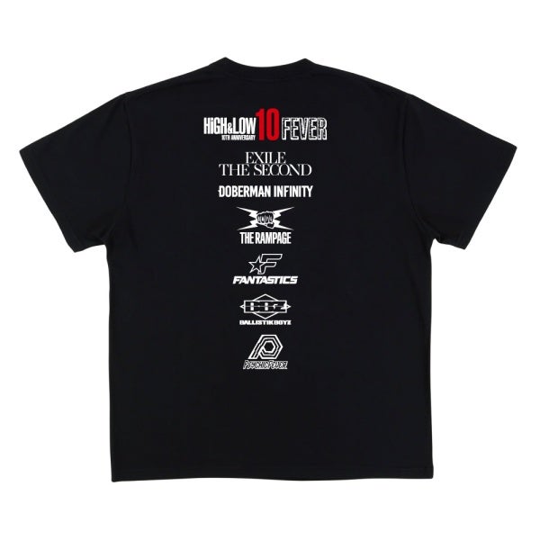 FEVER ロゴTシャツ/BLACK 詳細画像