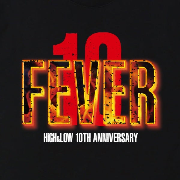 FEVER ロゴTシャツ/BLACK 詳細画像