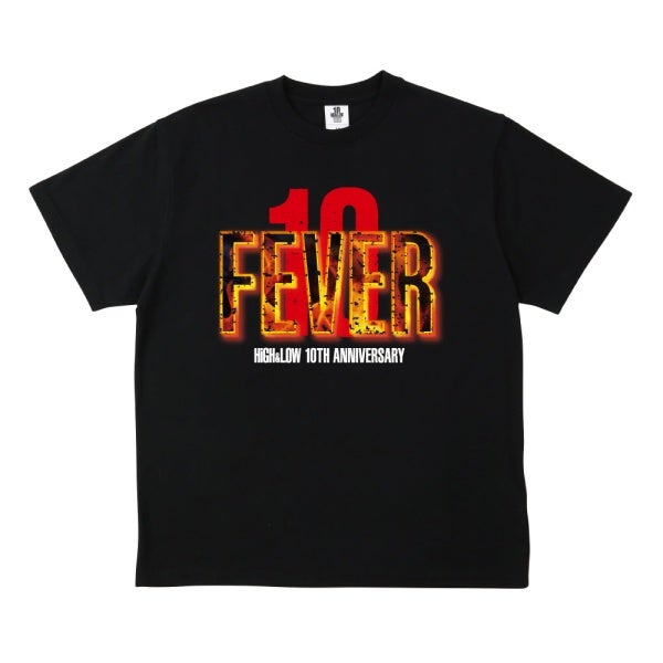 FEVER ロゴTシャツ/BLACK