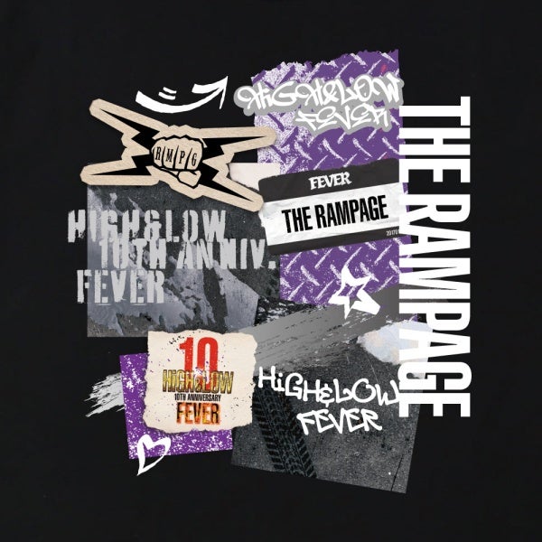 FEVER Tシャツ/THE RAMPAGE 詳細画像