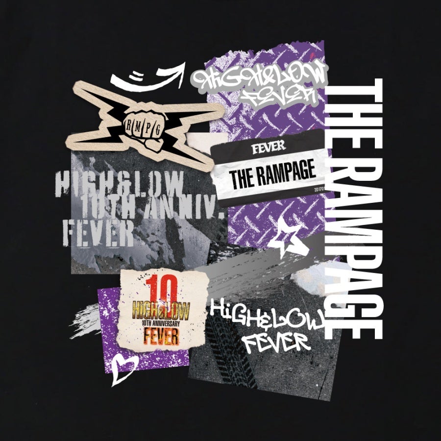 FEVER Tシャツ/THE RAMPAGE 詳細画像 カラー共通 2