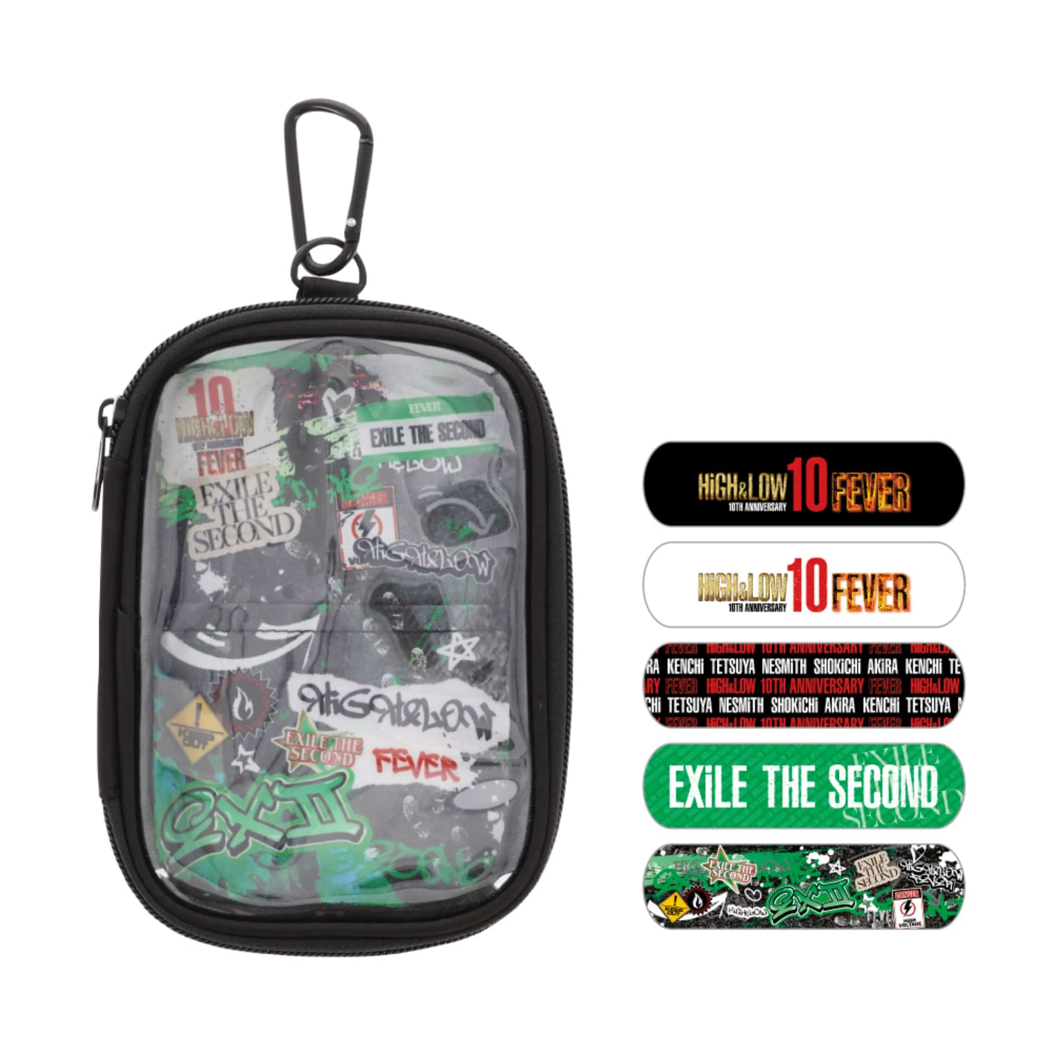 EXILE TRIBE STATION ONLINE STORE｜FEVER 絆創膏入りクリアポーチ
