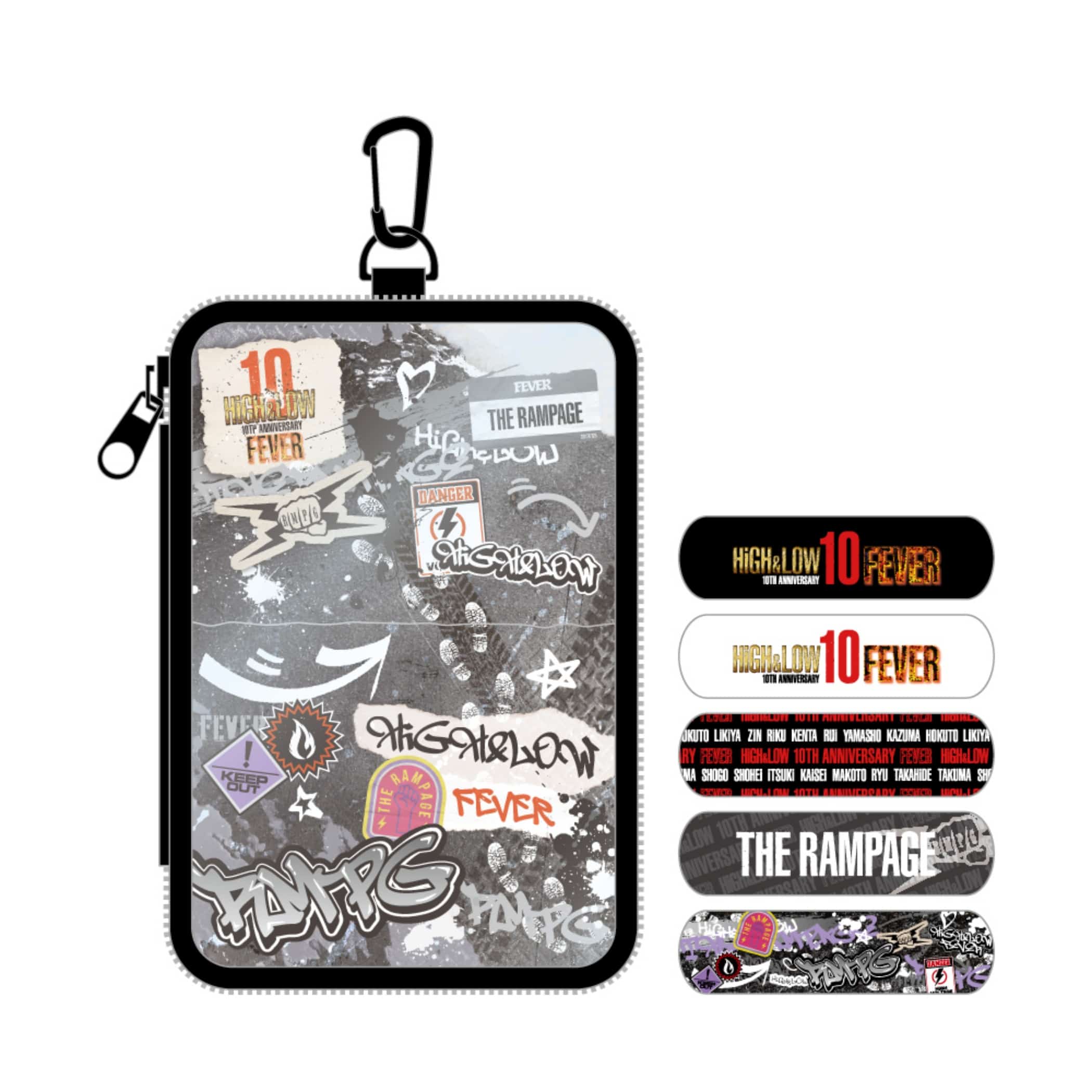 THE RAMPAGE 長谷川慎 ガチャ レア PVCポーチ EXILE TRIBE STATION ONLINE STORE｜FEVER 絆創膏入りクリアポーチ/THE