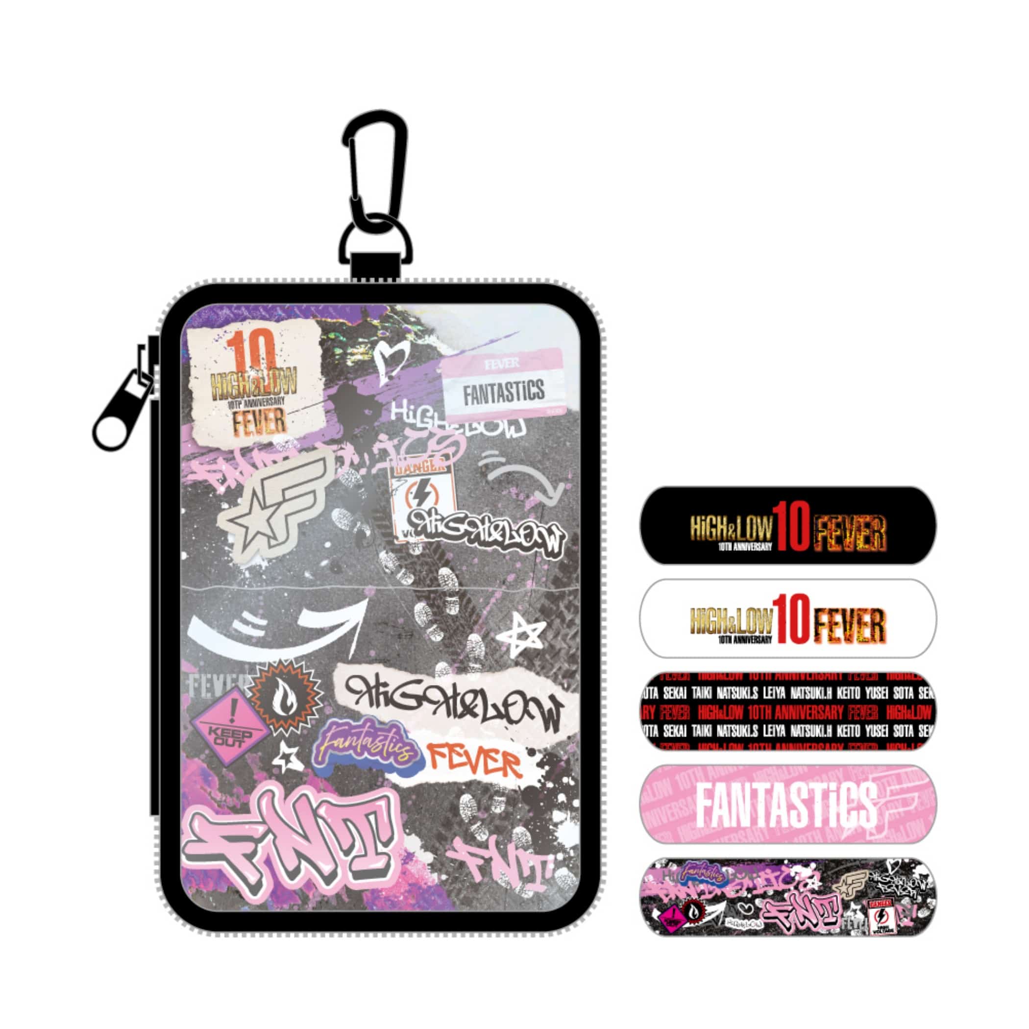 EXILE TRIBE STATION ONLINE STORE｜FEVER 絆創膏入りクリアポーチ