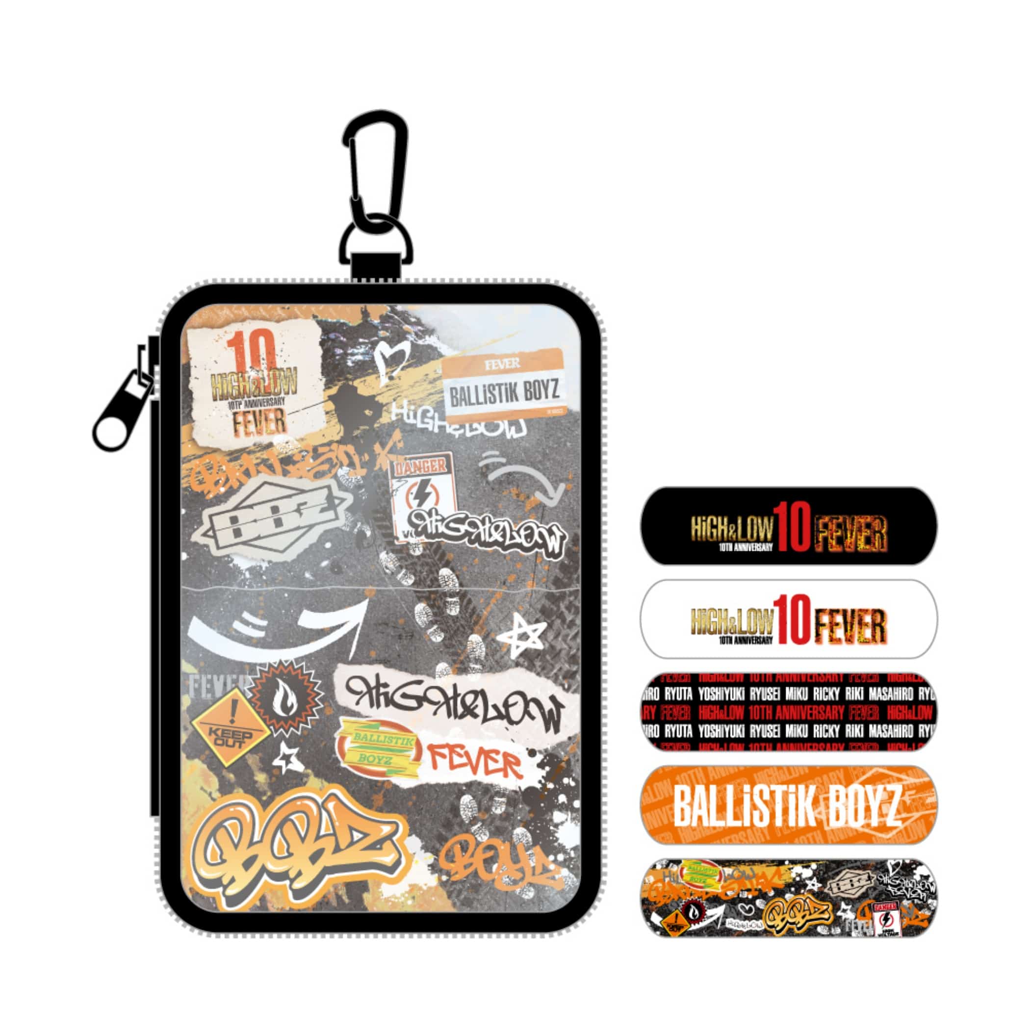 EXILE TRIBE STATION ONLINE STORE｜FEVER 絆創膏入りクリアポーチ