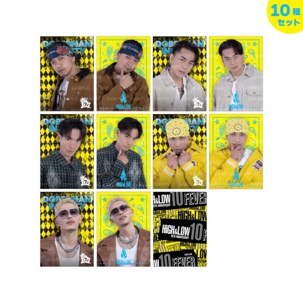 FEVER フォトカード 10種セット/DOBERMAN INFINITY