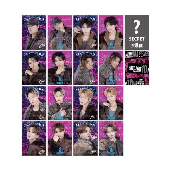 FEVER フォトカード/FANTASTICS/全16種+シークレット8種