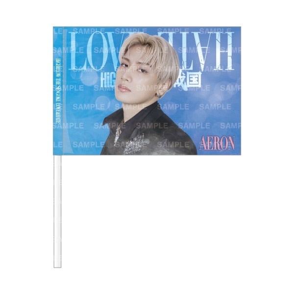 LOVE&HATE ビジュアルフラッグ/AERON