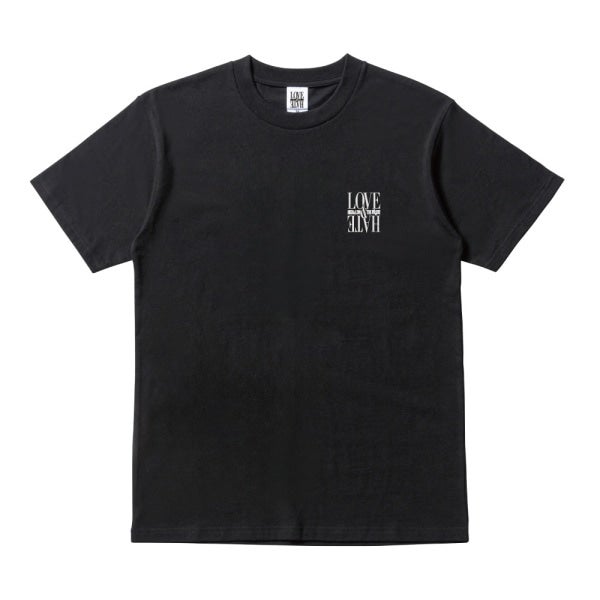 LOVE&HATE Tシャツ/BLACK