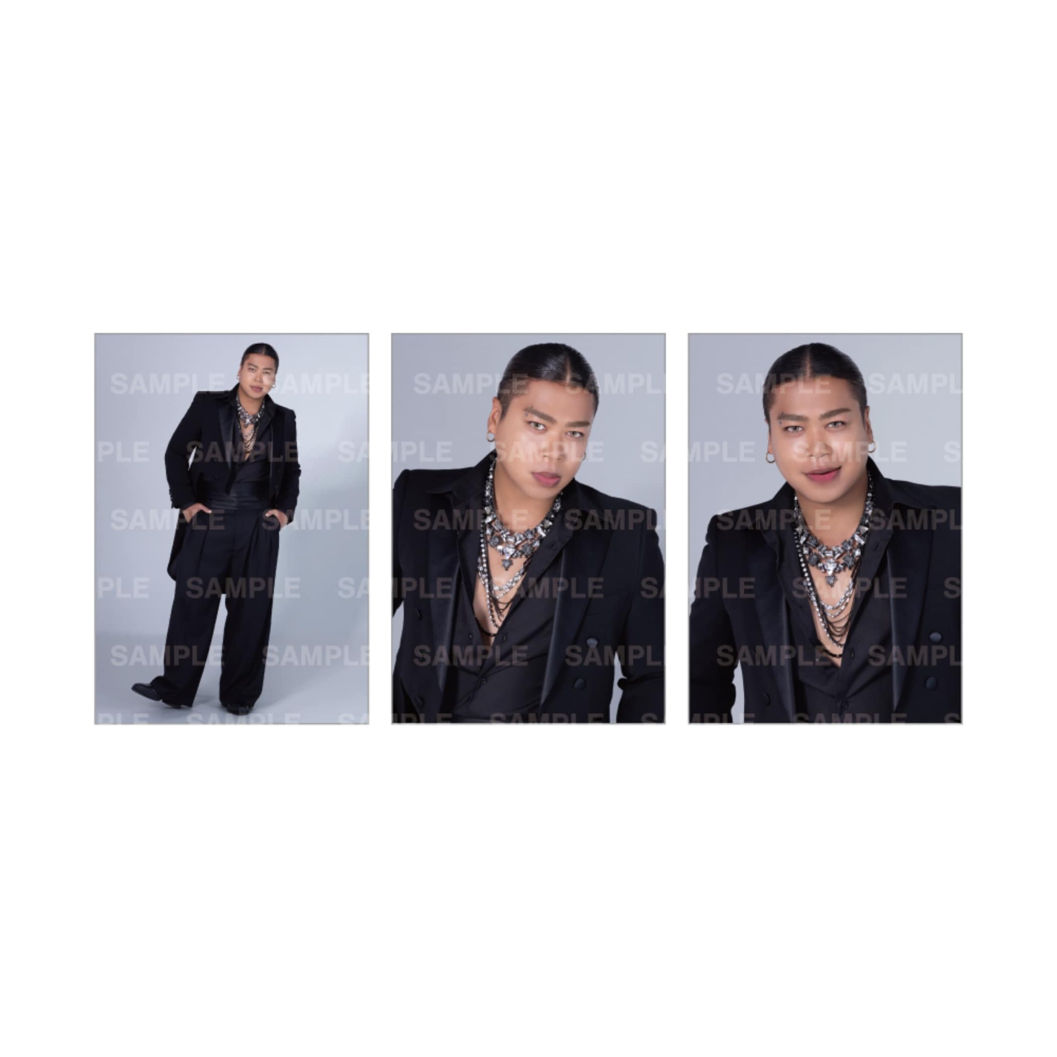 EXILE TRIBE STATION ONLINE STORE｜LOVE&HATE ブロマイド3枚セット/L