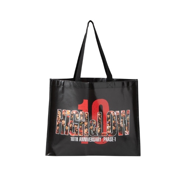 HiGH&LOW 10th ANNIVERSARY 不織布トートバッグ