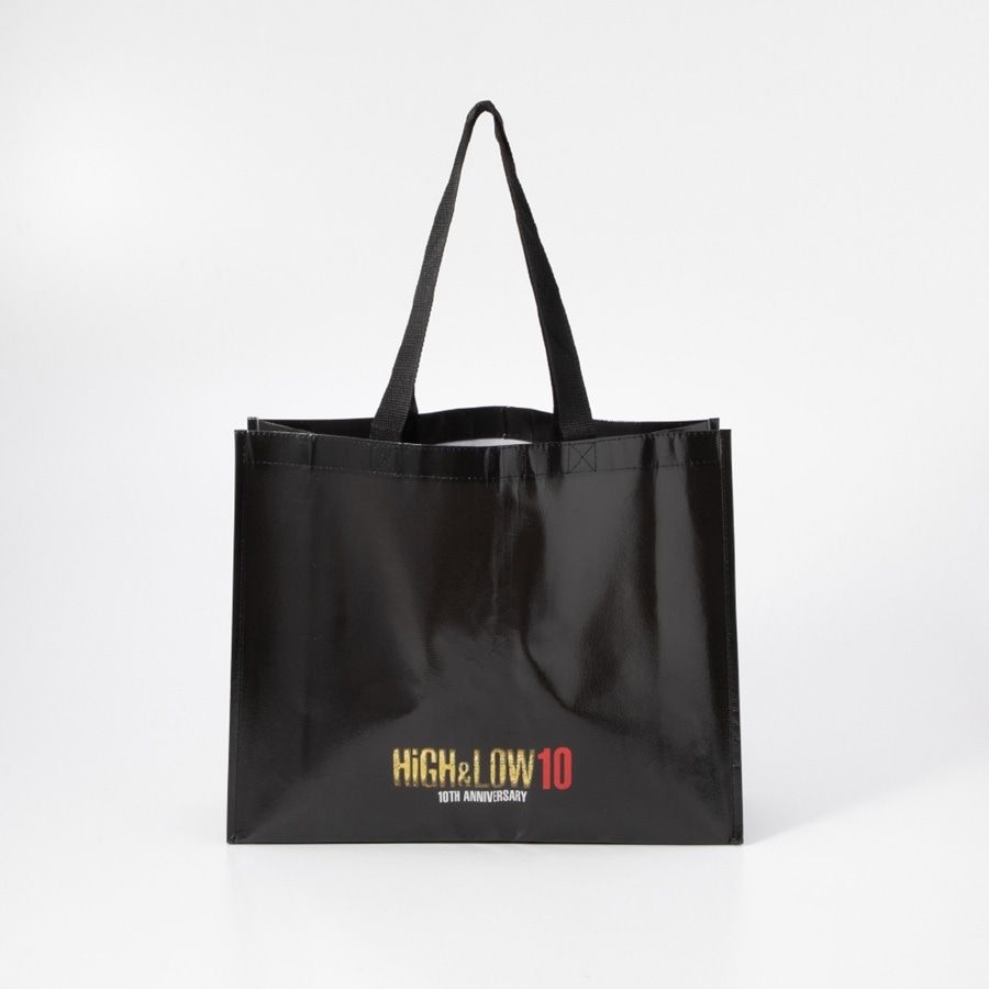 HiGH&LOW 10th ANNIVERSARY 不織布トートバッグ 詳細画像 カラー共通 1
