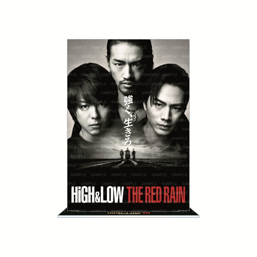 HiGH&LOW 10th ANNIVERSARY アクリルパネル/HiGH&LOW THE RED RAIN 詳細画像 OTHER 1