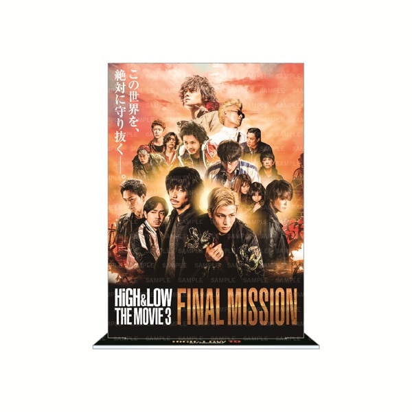 HiGH&LOW 10th ANNIVERSARY アクリルパネル/HiGH&LOW THE MOVIE 3/FINAL MISSION