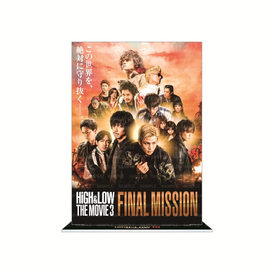HiGH&LOW 10th ANNIVERSARY アクリルパネル/HiGH&LOW THE MOVIE 3/FINAL MISSION 詳細画像 OTHER 1