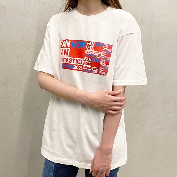 FAN FAN HOP ツアーTシャツ/WHITE 詳細画像