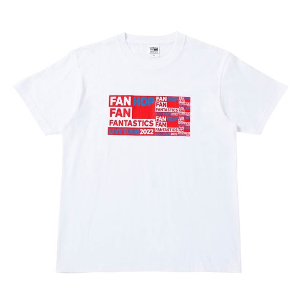 FAN FAN HOP ツアーTシャツ/WHITE