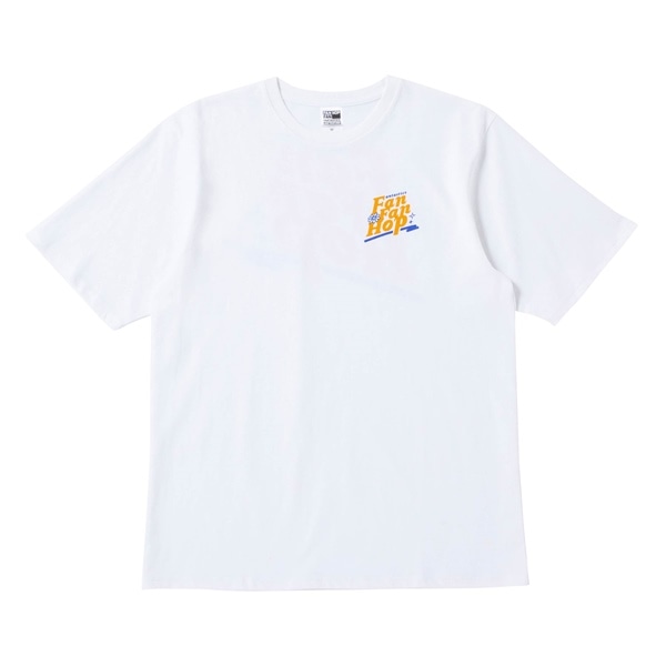 FAN FAN HOP ロゴTシャツ/WHITE