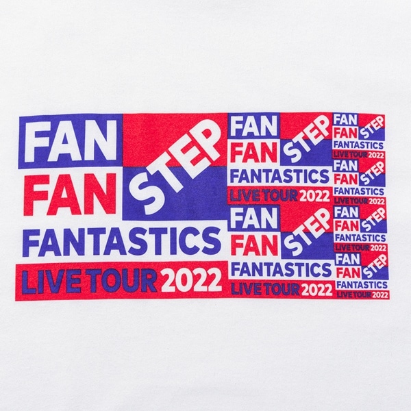 FAN FAN STEP ツアーTシャツ/WHITE 詳細画像