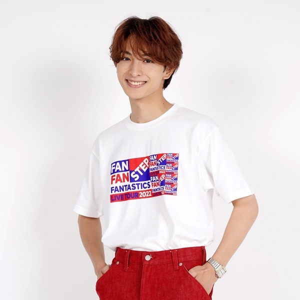 FAN FAN STEP ツアーTシャツ/WHITE 詳細画像