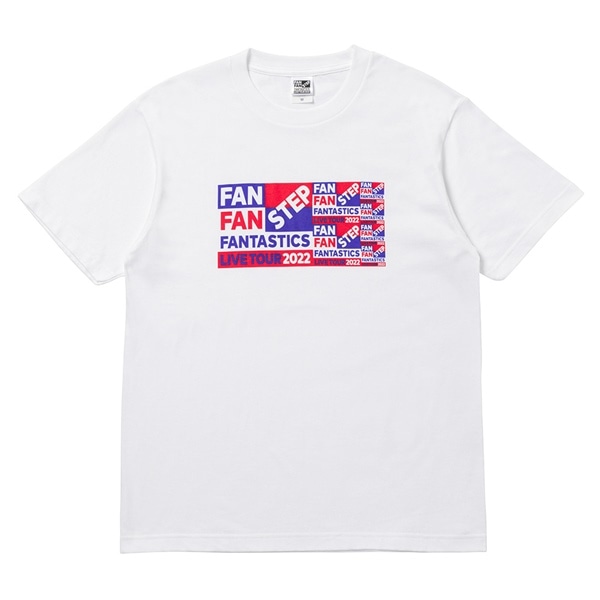 FAN FAN STEP ツアーTシャツ/WHITE