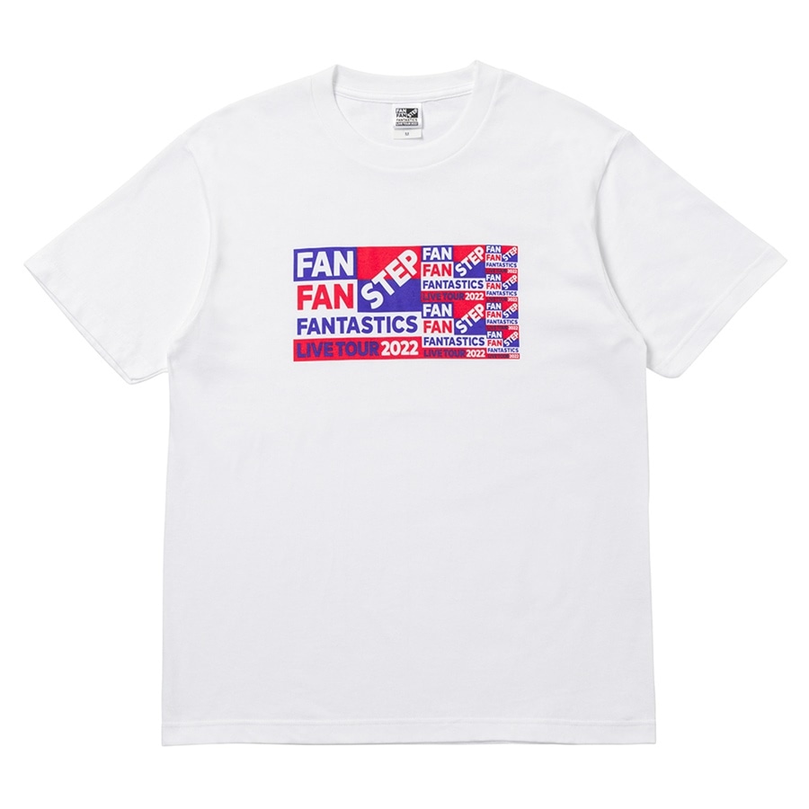EXILE TRIBE STATION ONLINE STORE｜FAN FAN STEP ツアーTシャツ/WHITE